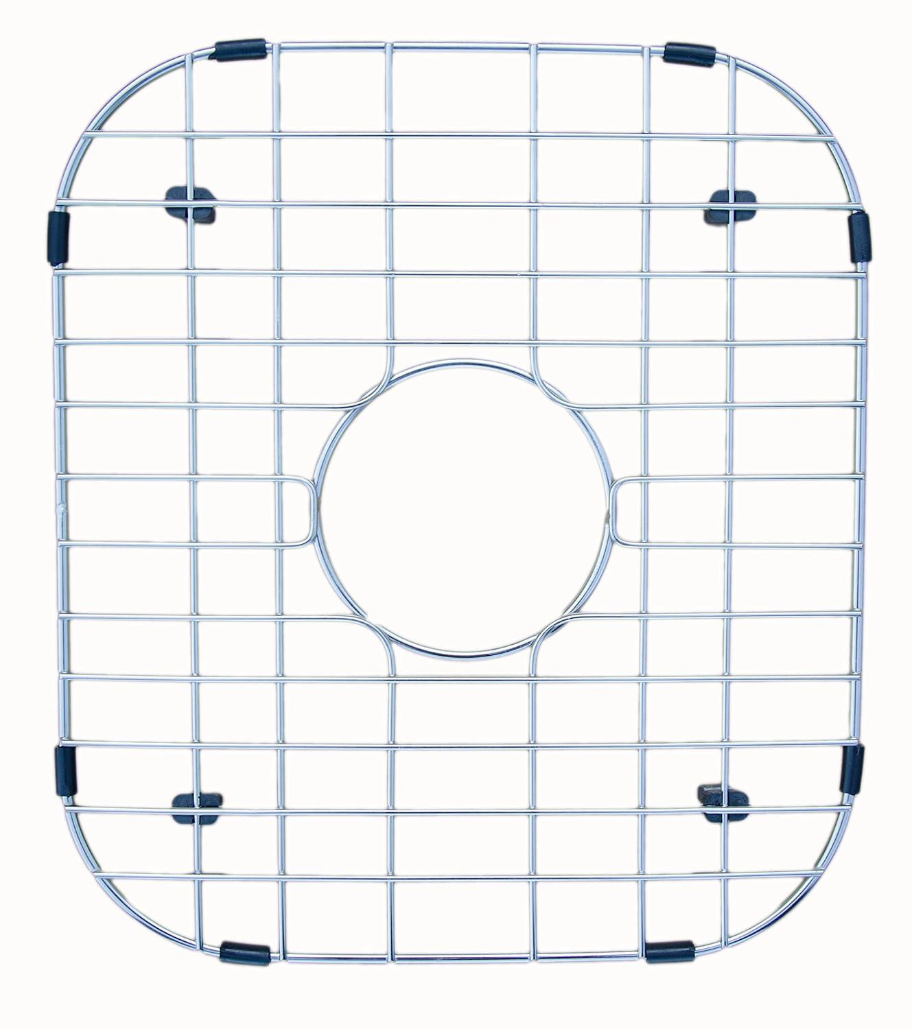 Stainless Steel Kitchen Sink Grid with Protective Vinyl Feet