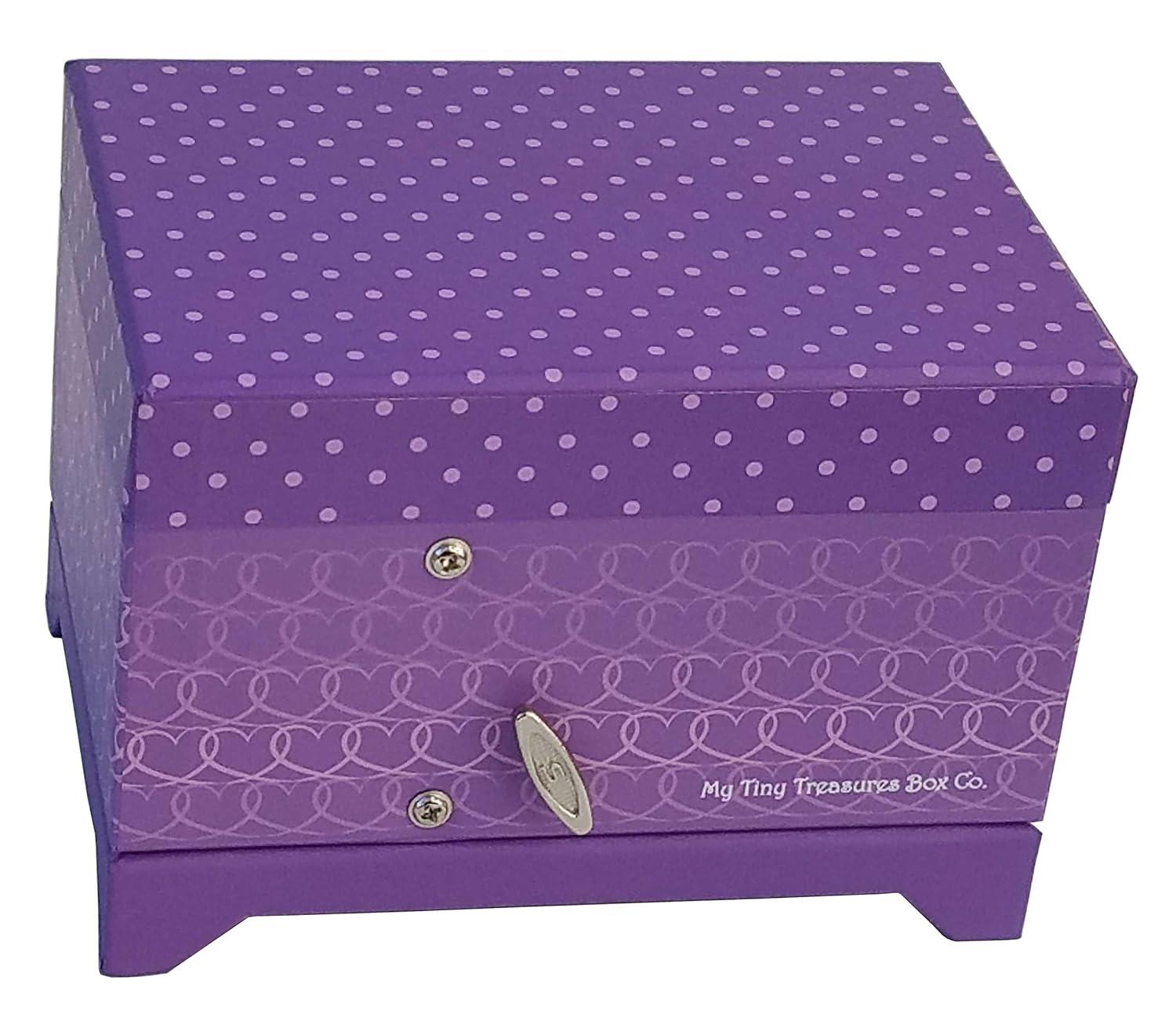 Ballerina Music Box (Heart Ballerina Music Box - Purple)