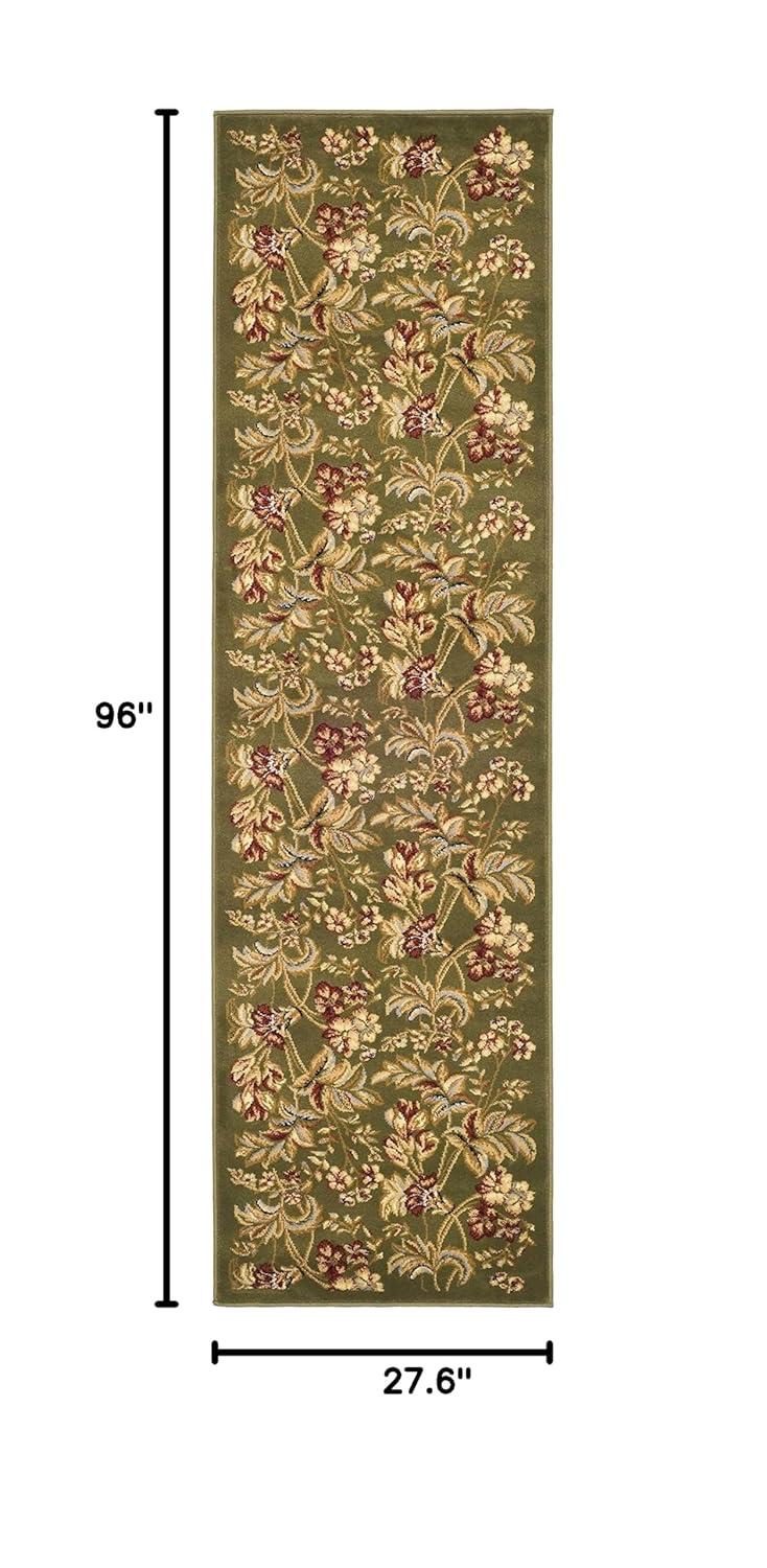 Lyndhurst LNH326 Power Loomed Runner Rug - Sage - 2'3"x8' - Safavieh