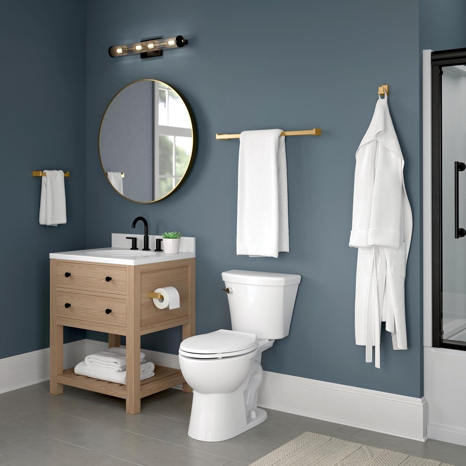 Franklin Brass BFT65-BB Beaufort 5-Piece Bath Accessory Set, Satin Gold