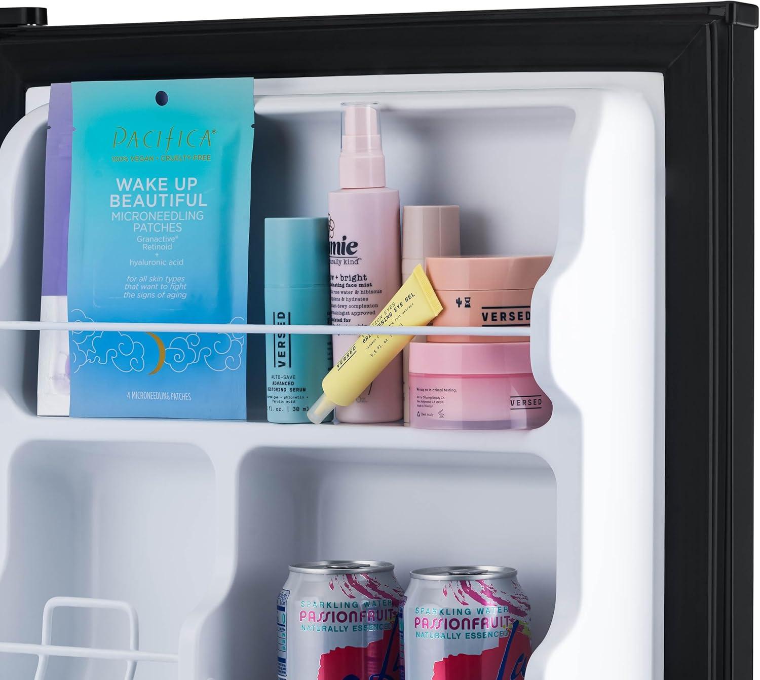 Newair Newair 3.3 Cu. Ft. Compact Mini Refrigerator With Freezer, Can Dispenser