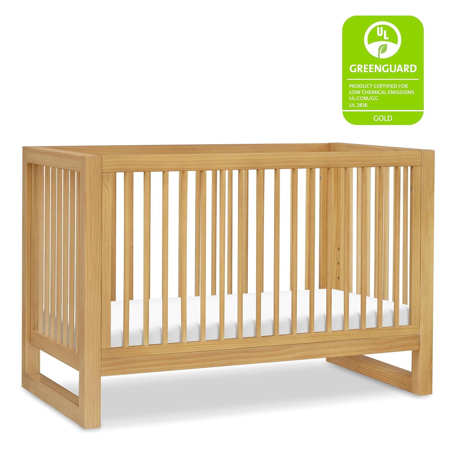 Nantucket Greenguard Gold Certified 3 -in-1 Convertible Crib