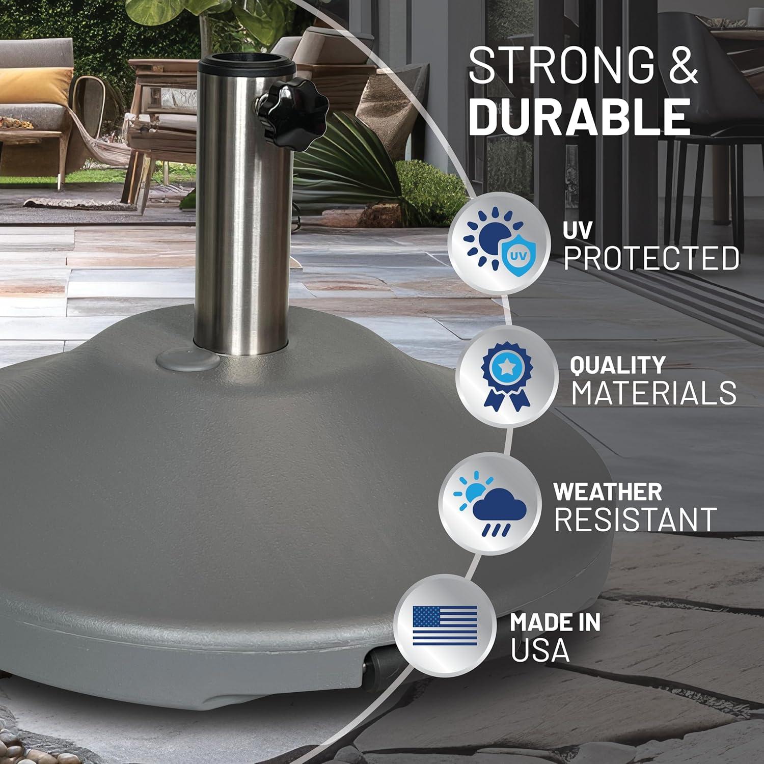 US Weight 50lb Umbrella Base