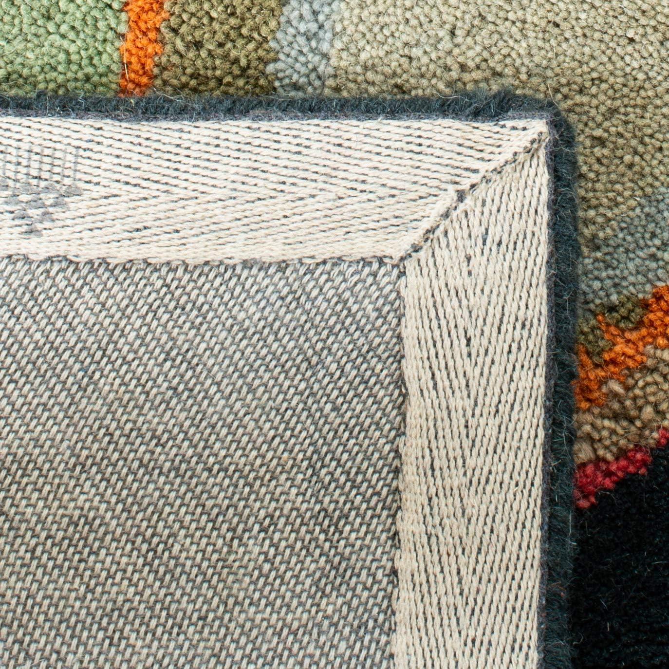 Soho SOH921 Hand Tufted Indoor Accent Rug - Black/Multi - 2'x3' - Safavieh.