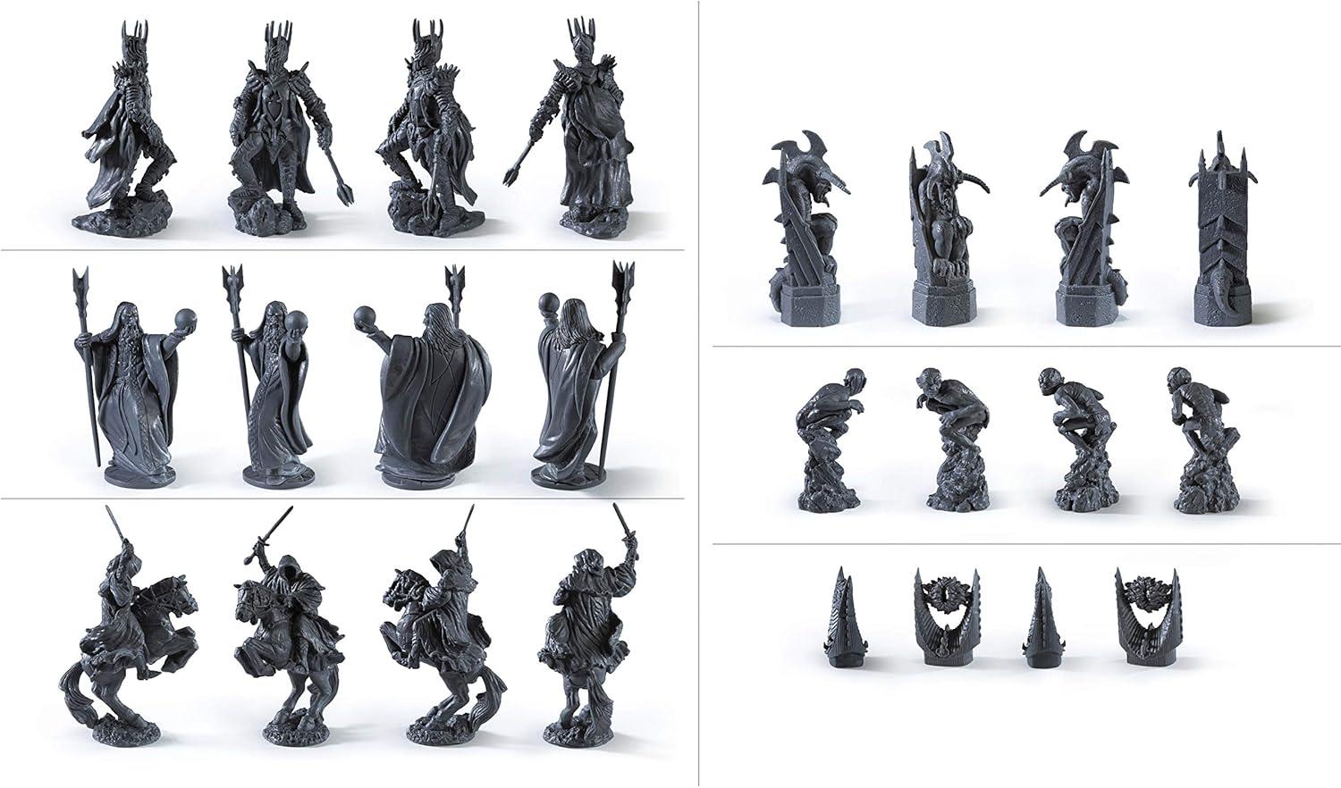 The Noble Collection Lord of the Rings Game Chess Set Battle for Middle-Earth