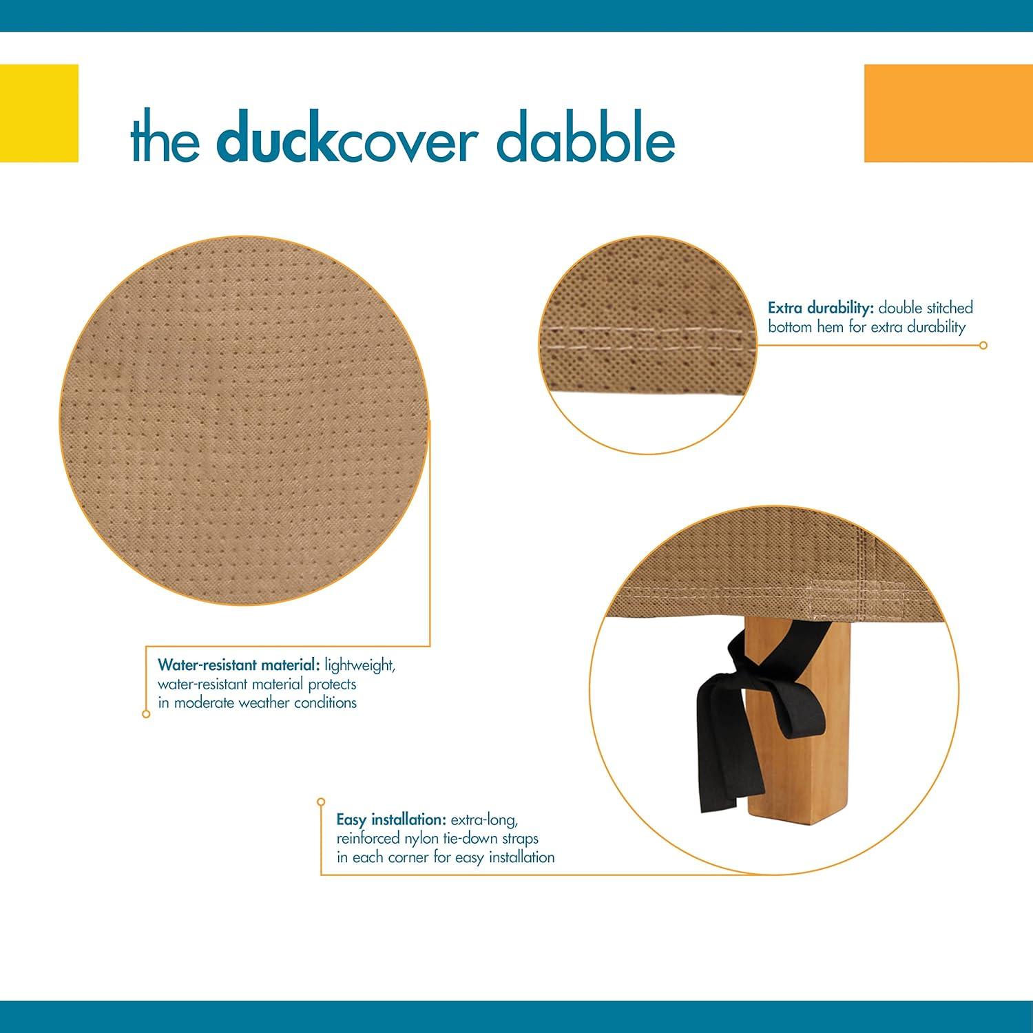 Duck Covers Essential Water-Resistant 87 Inch Sofa Cover
