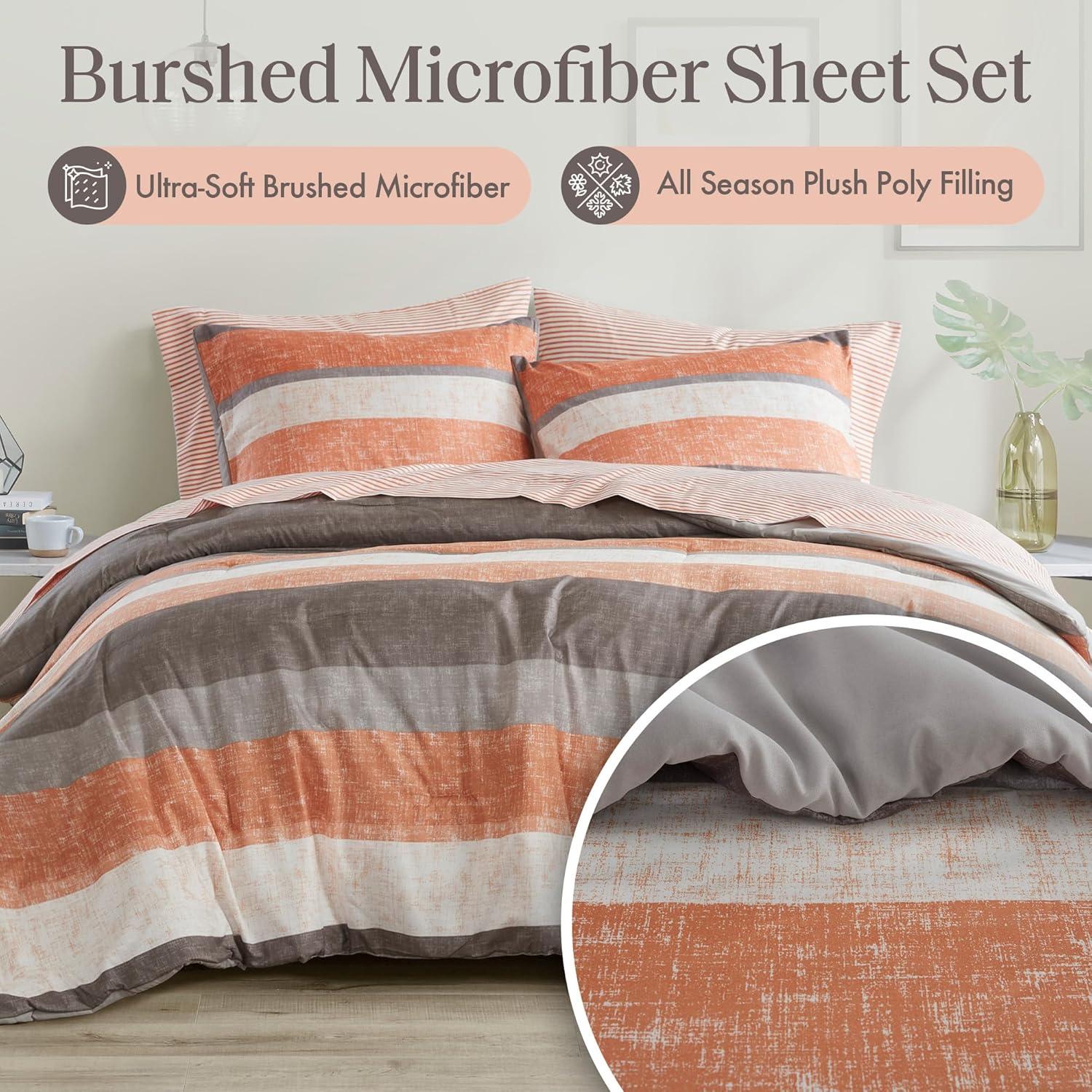 Madison Park Essentials Jaxon Comforter Set with Bed Sheets