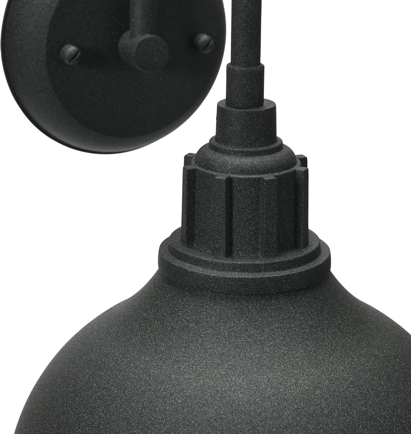 Robert Stevenson Lighting  Landon - Metal Outdoor Light with Shade 9W x 10L x 13H 13 to 18 Inches 7 to 12 Inches