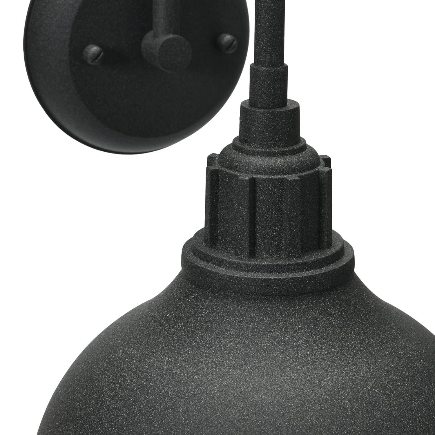 Robert Stevenson Lighting  Landon - Metal Outdoor Light with Shade 9W x 10L x 13H 13 to 18 Inches 7 to 12 Inches