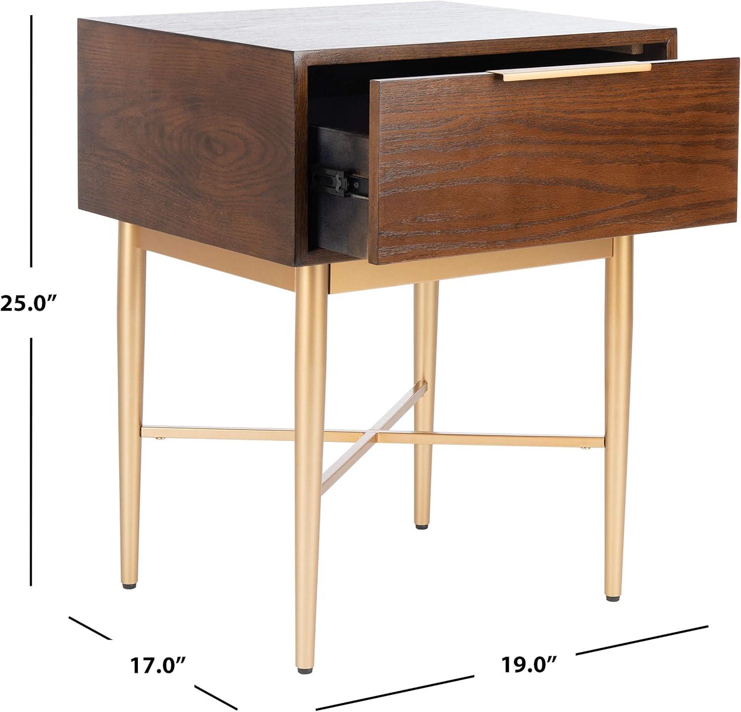 Pierre 1 Drawer Nightstand  - Safavieh