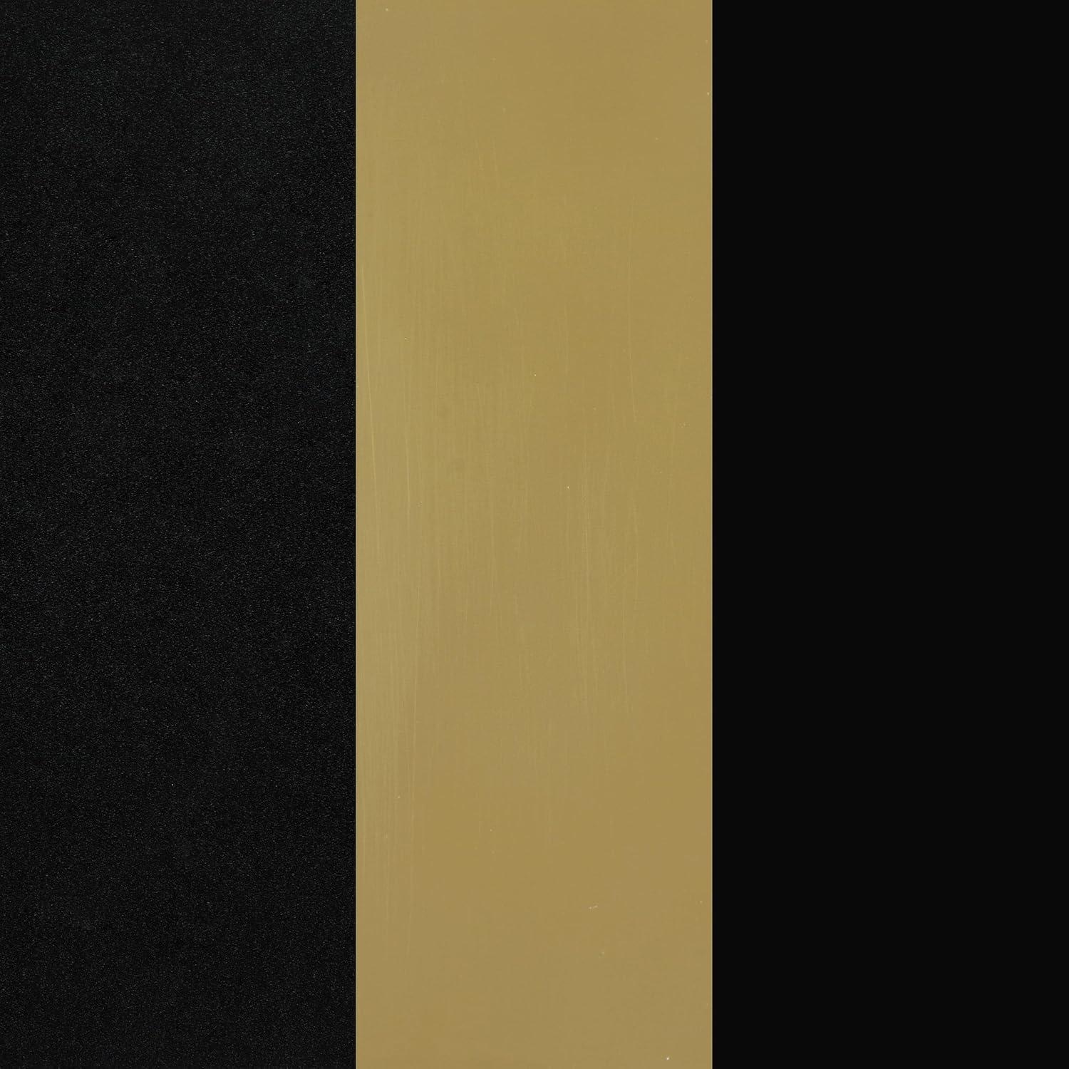 Ellie 5-piece Pedestal Counter Height Dining Room Set Mirror and Black