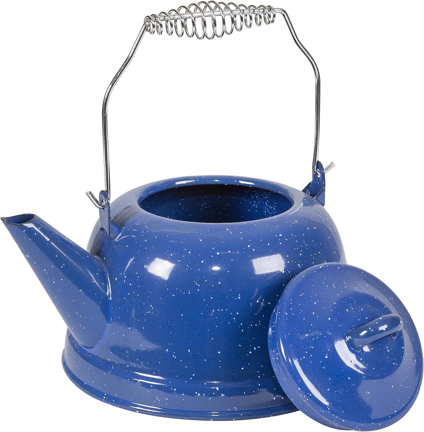 Stansport Enamel Tea Kettle - 3 Qt