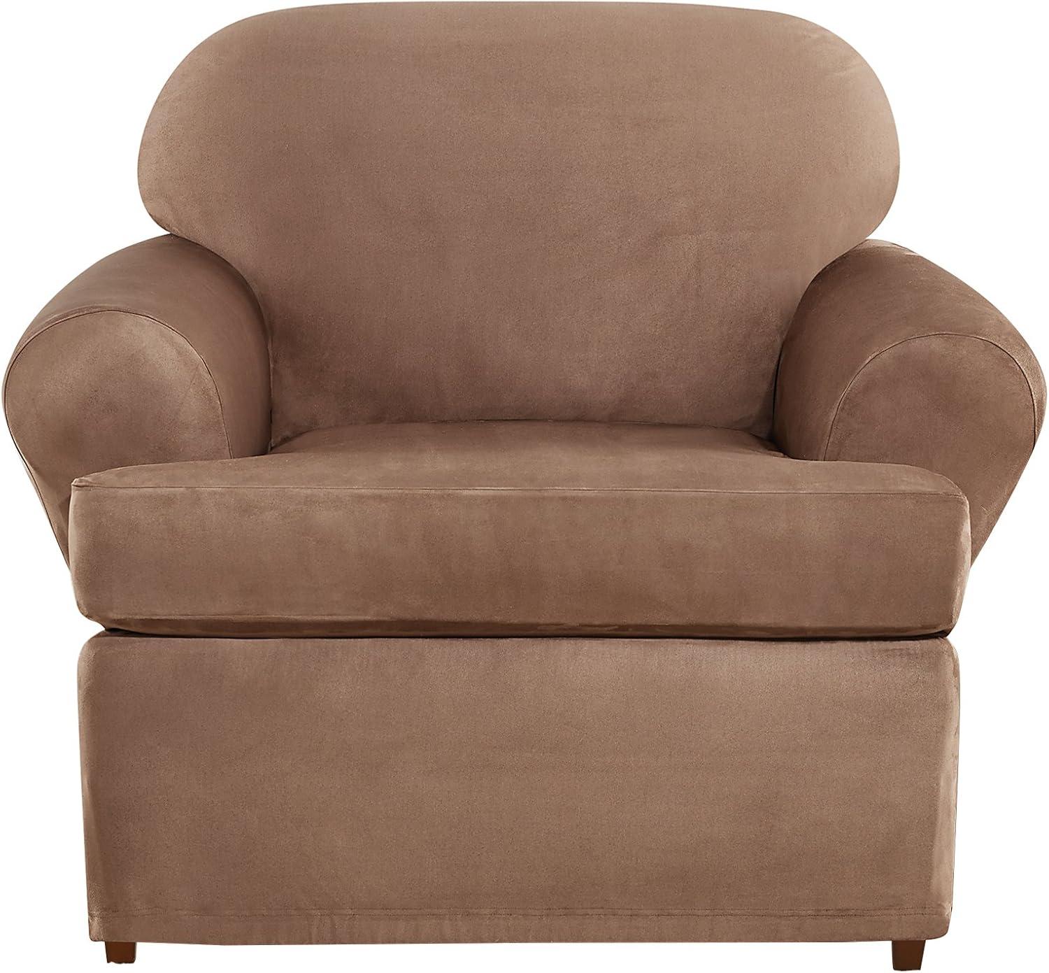 Sure Fit T-Cushion Armchair Slipcover