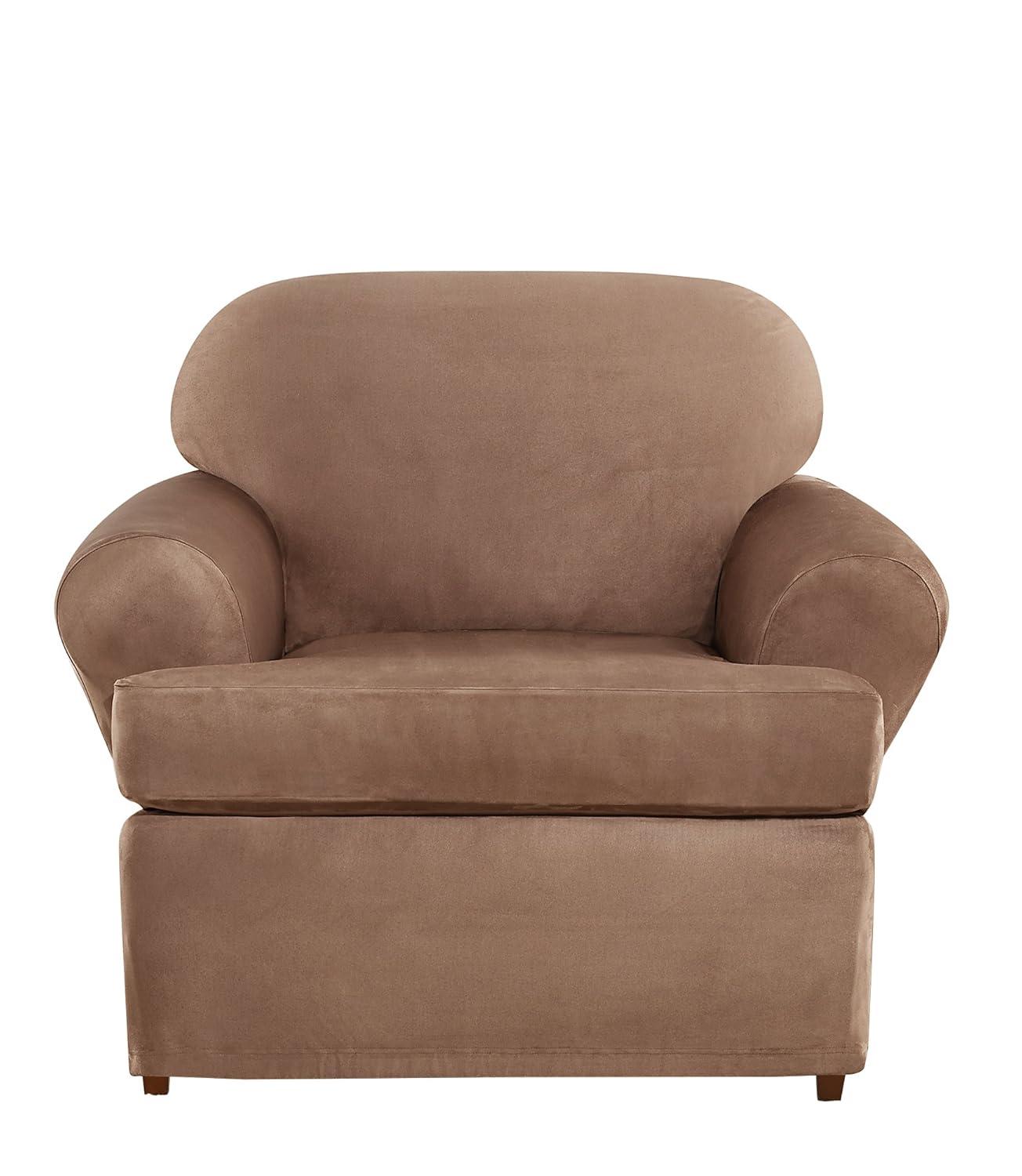 Sure Fit T-Cushion Armchair Slipcover