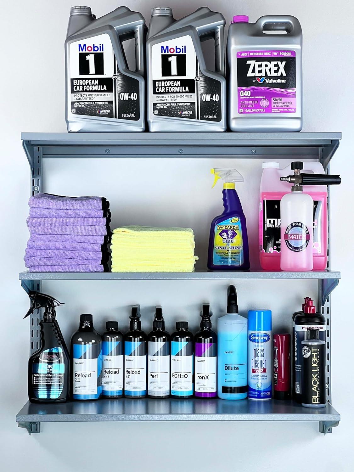 33'' W Steel Height -Adjustable Storage Rack