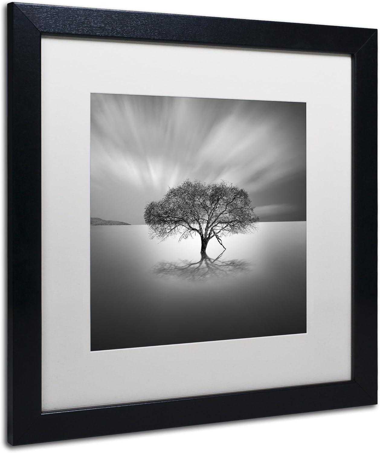 Trademark Fine Art - Moises Levy 'Water Tree VIII' Matted Framed Art