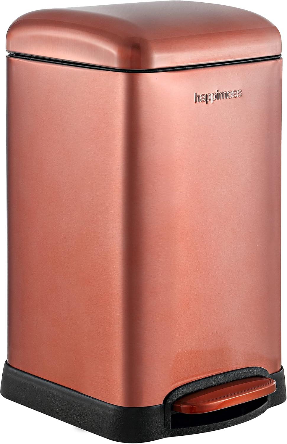 happimess Betty Retro Mini 3.2-Gallon Step-Open Trash Can