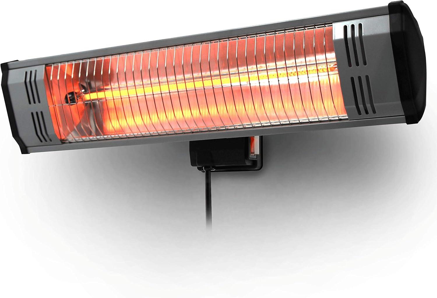 Tradesman 1500-Watt Black Infrared Electric Outdoor Heater