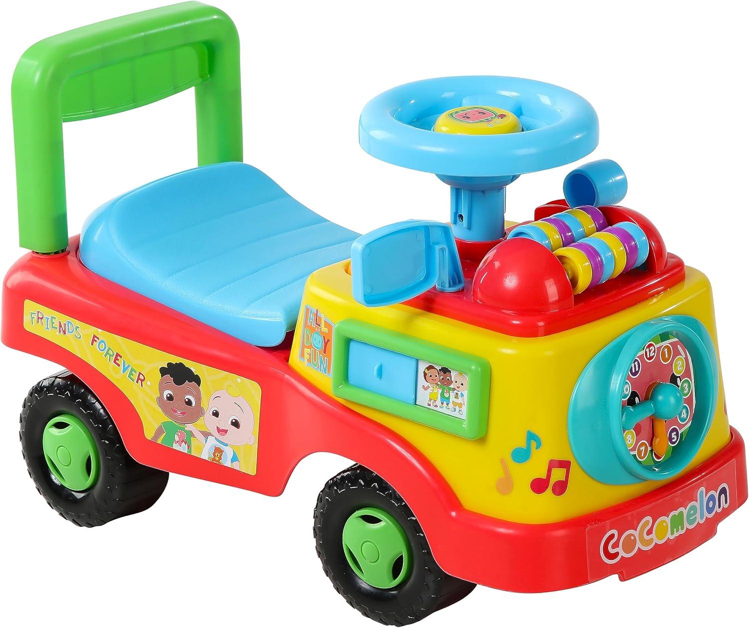 Dynacraft Cocomelon Foot to Floor Unisex Kids Ride-on For Age 1.5-3 Years