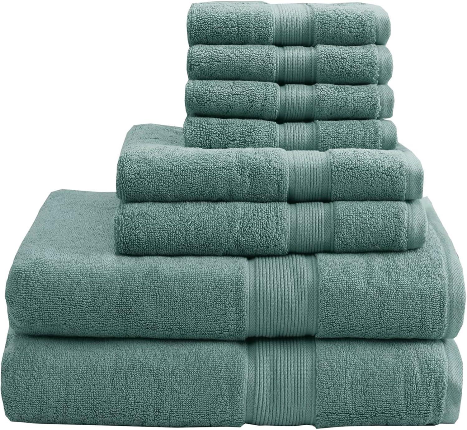 Madison Park Signature 800GSM Ultra-Soft 100% Cotton Absorbent Towel Set