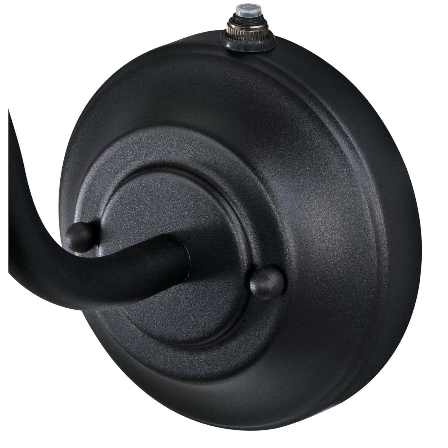 Westinghouse Lighting Westinghouse Academy One-Light LED Outdoor Wall Fixture, Cage Shade 20 Textured Black (New Version) 12-Inch 7 to 12 Inches 13 to