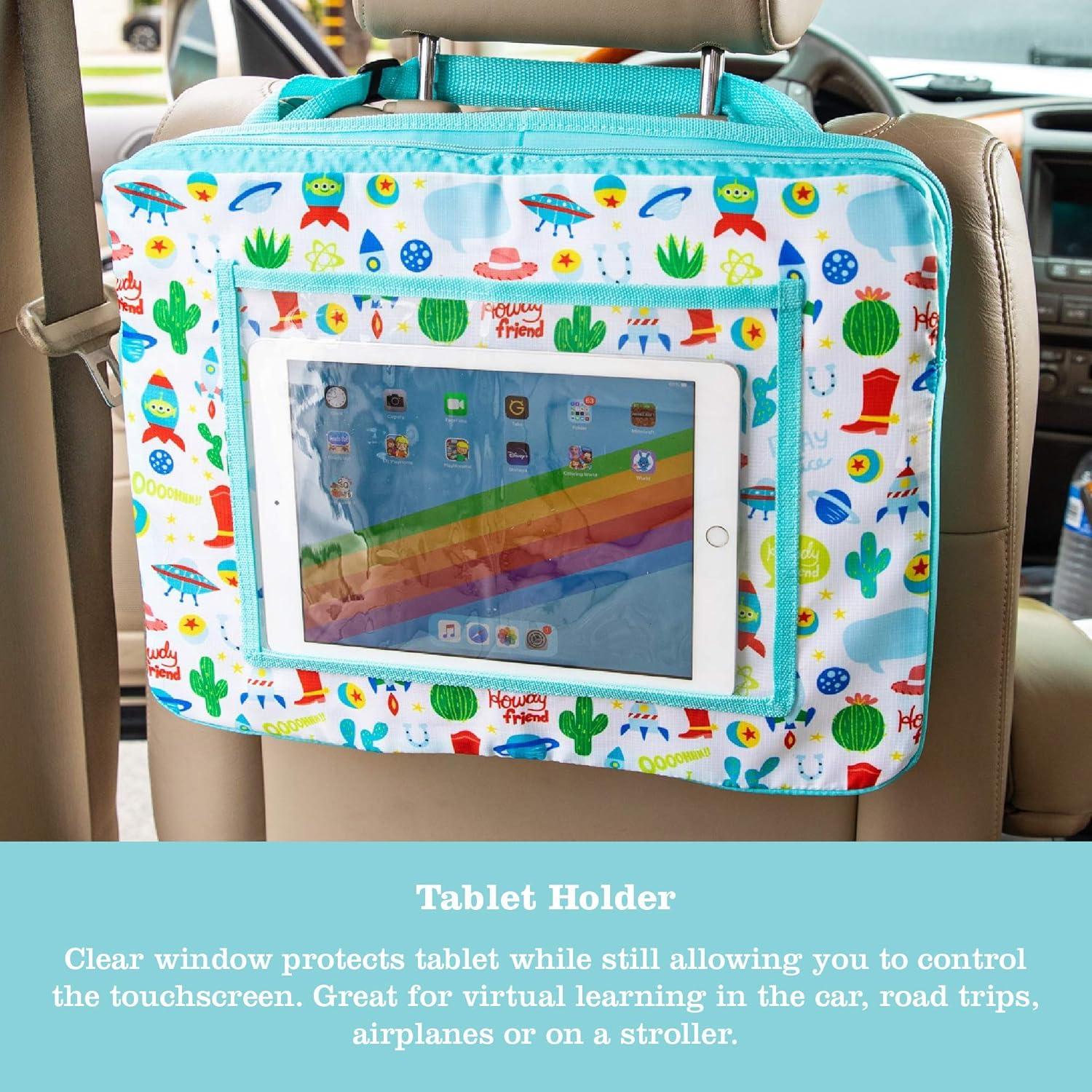 Disney Baby by J.L. Childress 3-in-1 Travel Tray & Tablet Holder - Toy Story