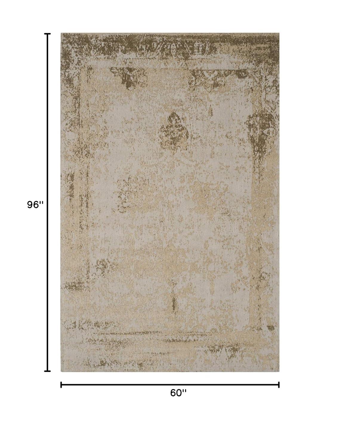 Classic Vintage CLV125 Power Loomed Area Rug - Sand - 5'x8' - Safavieh.