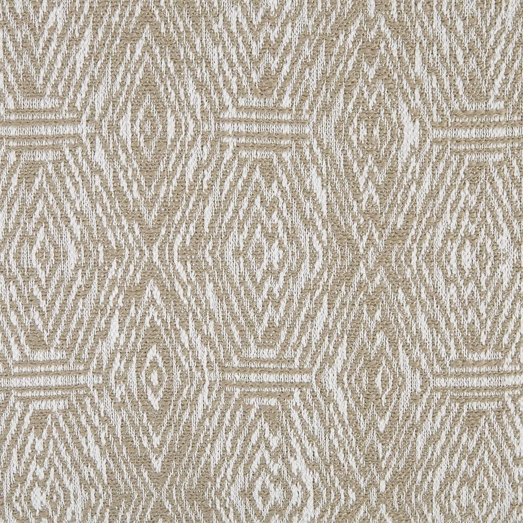 Madera Accent Bench Taupe: Madison Park, Rectangle, Nailhead Trim, Polyester Upholstery, Wood Legs