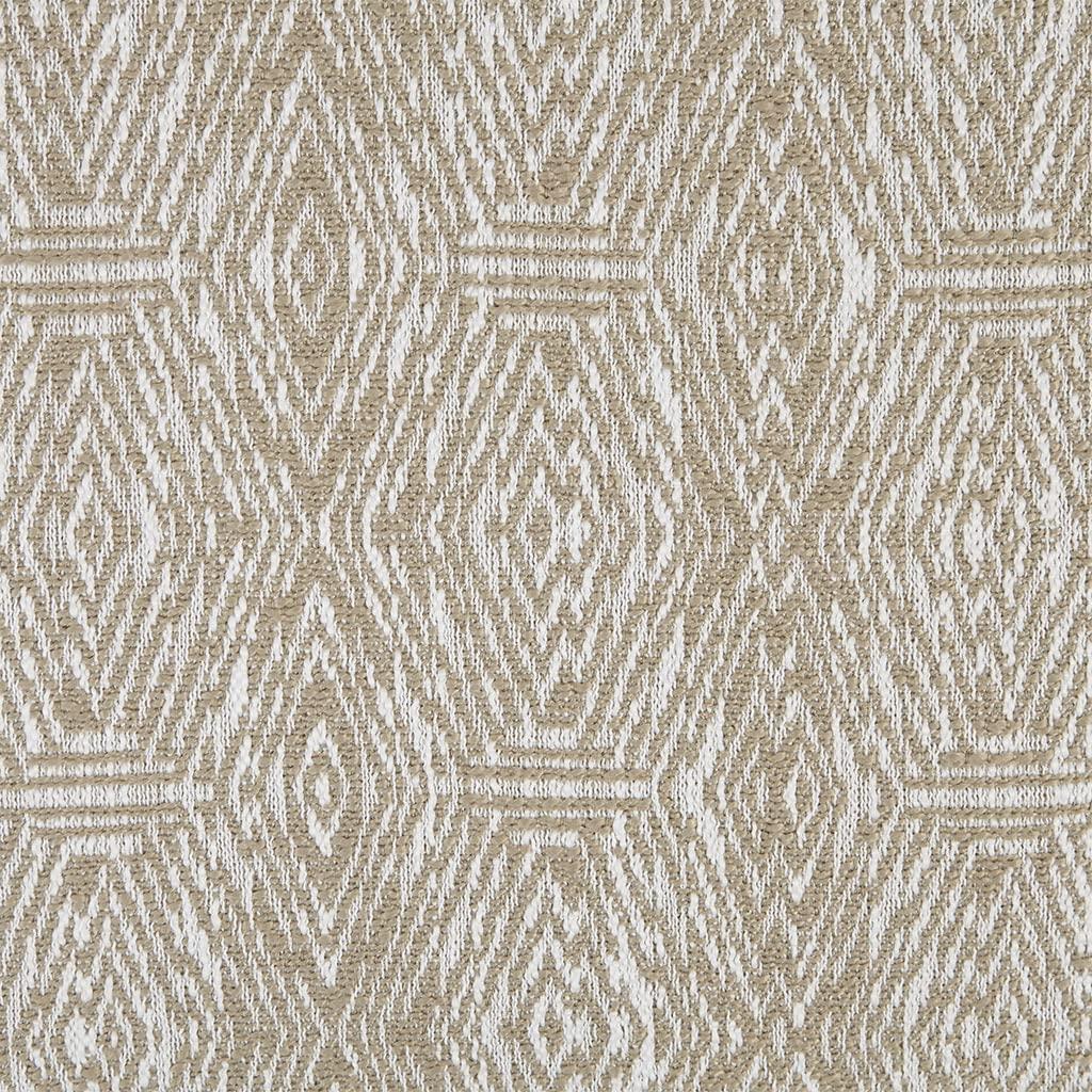 Madera Accent Bench Taupe: Madison Park, Rectangle, Nailhead Trim, Polyester Upholstery, Wood Legs