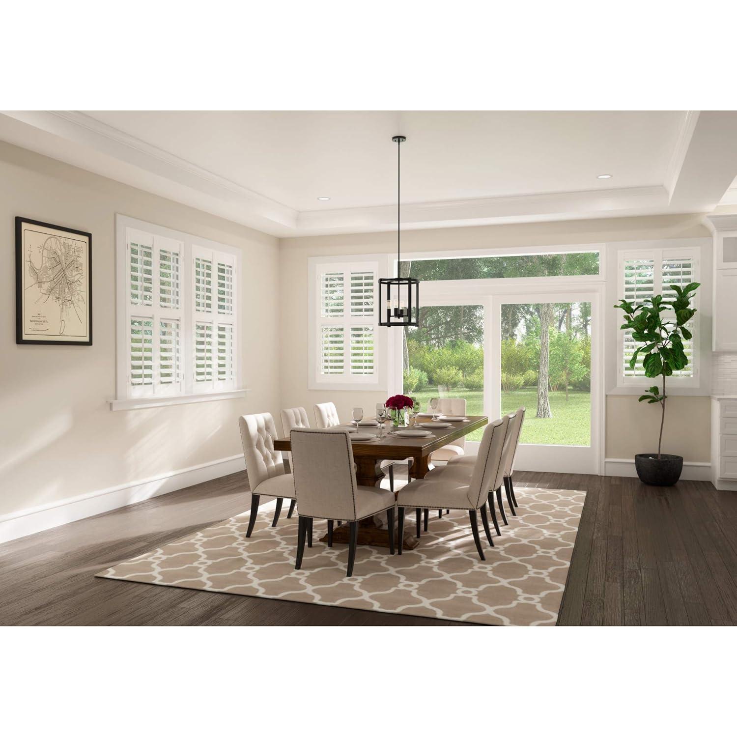 Hunter Fans Astwood 4 - Light Chandelier in  Matte Black