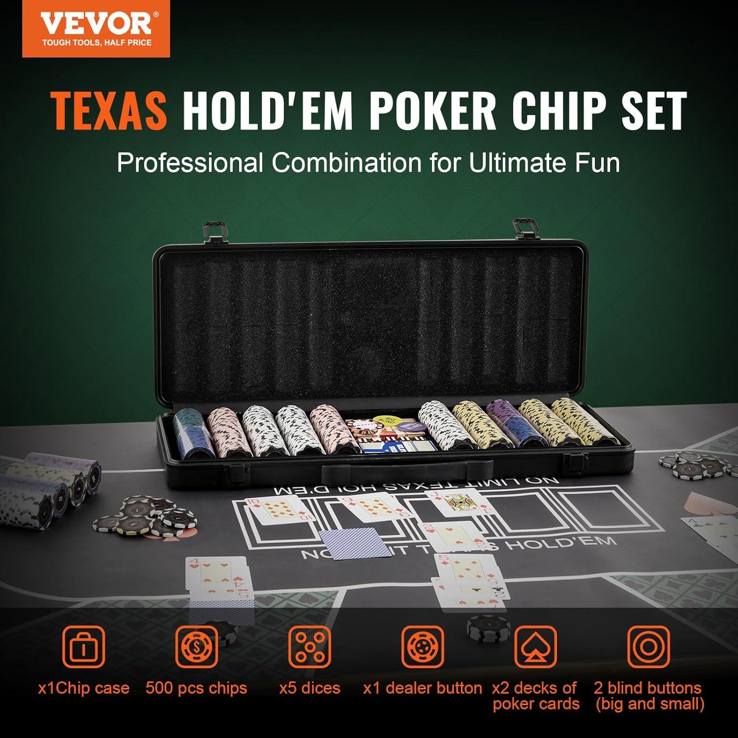 VEVOR 10 Player Poker Card