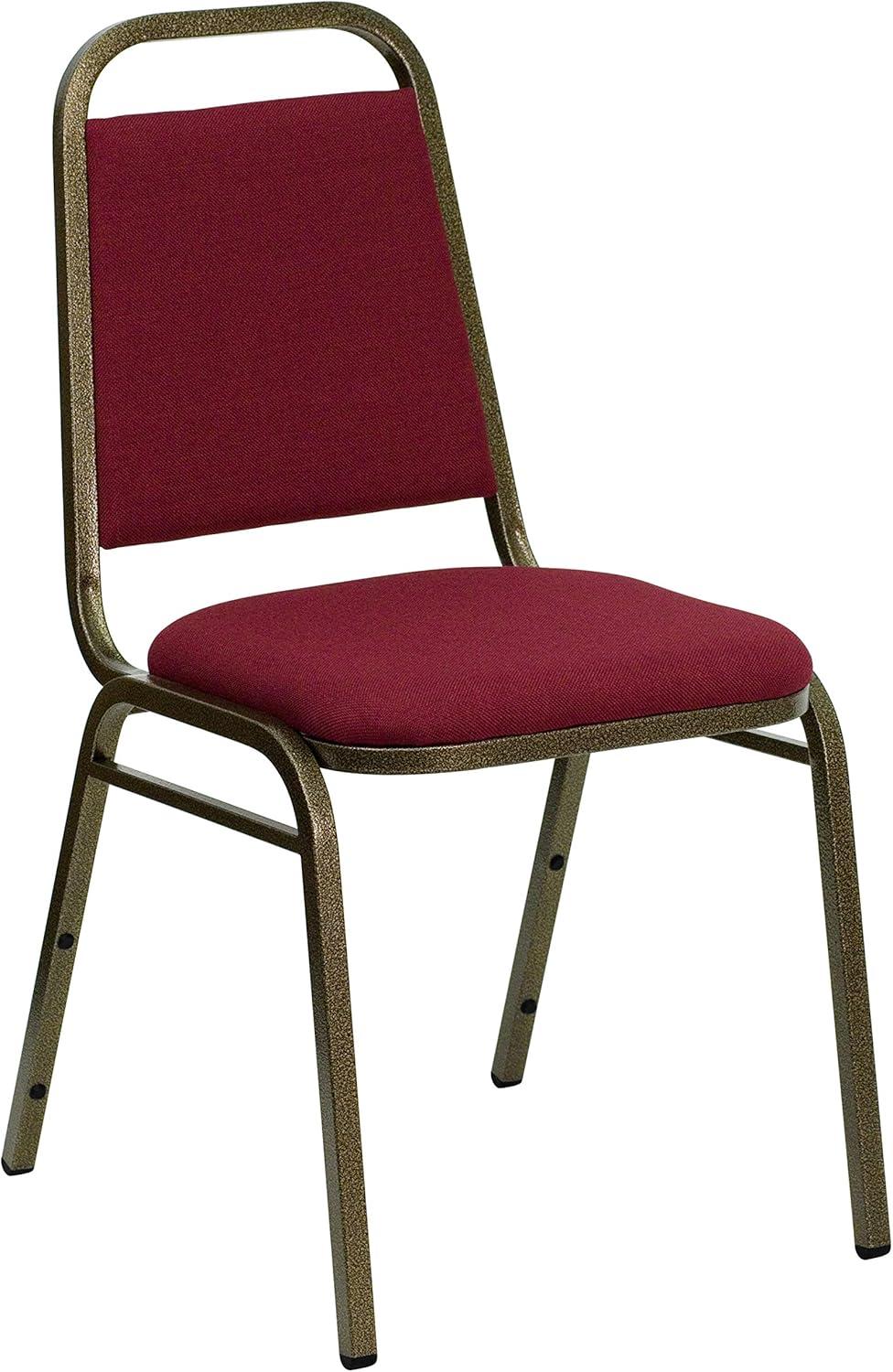 Amaya Trapezoidal Back Stacking Banquet Chair with 1.5" Thick Seat