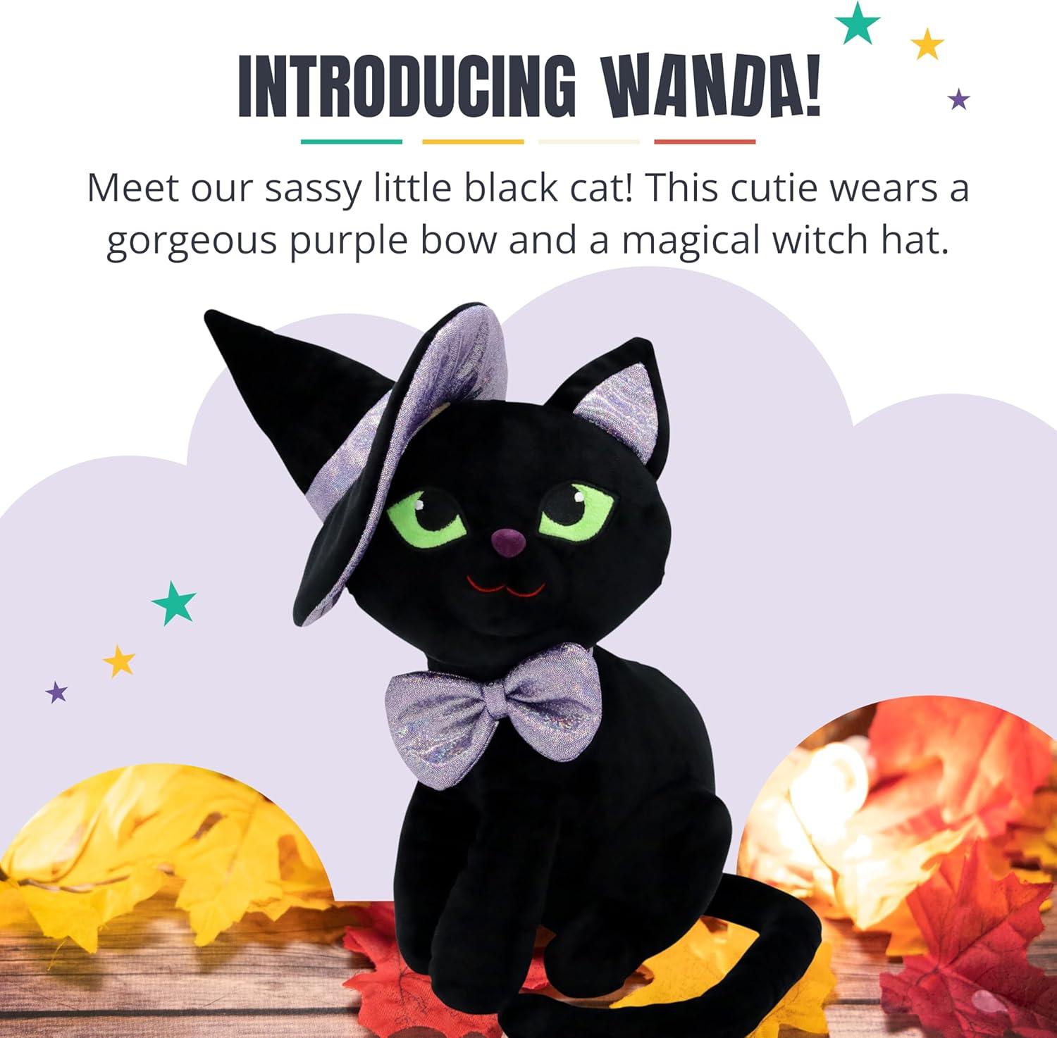 Wanda the Witch Cat 8" Stuffed Animal