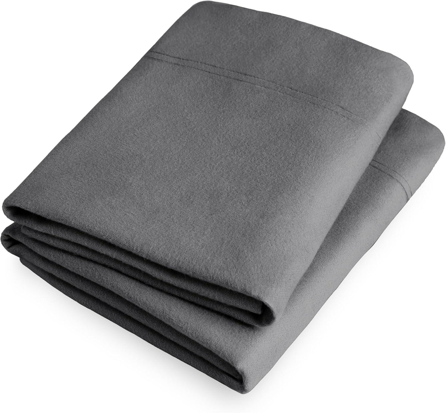 100% Cotton Flannel Pillowcase (Set of 2)