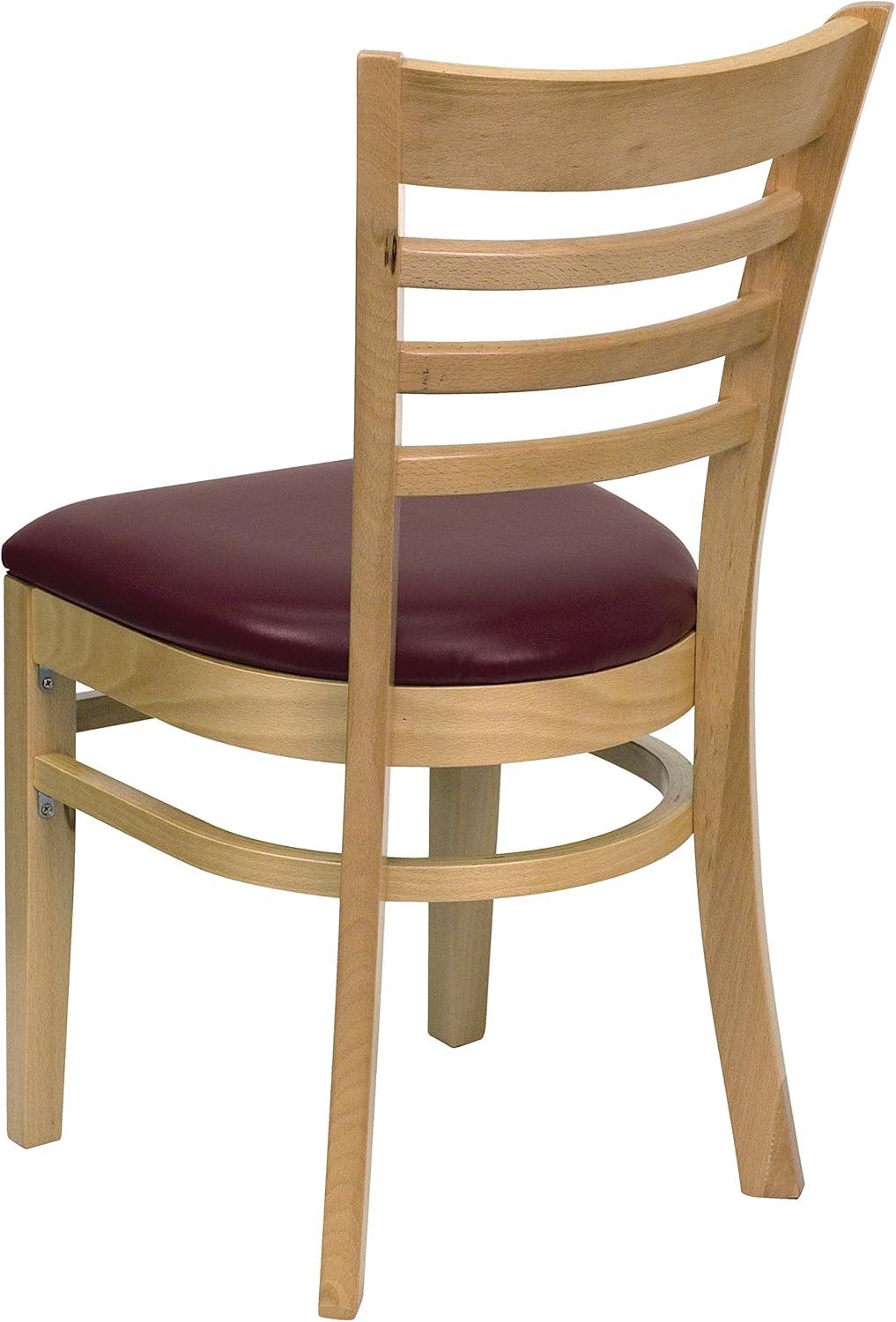 Red Barrel Studio® Ladder Back Wooden Restaurant Chair