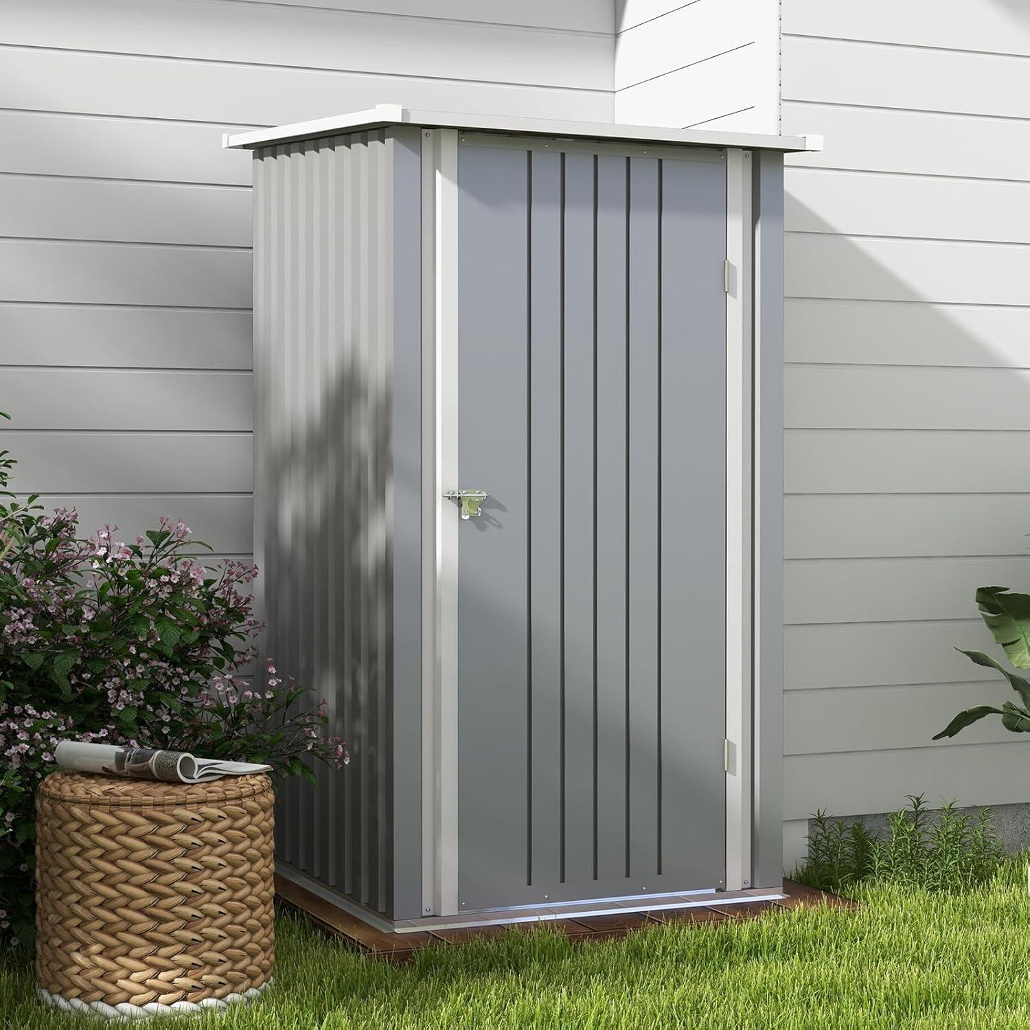 Patiowell 3-ft x 3-ft Galvanized steel Storage Shed
