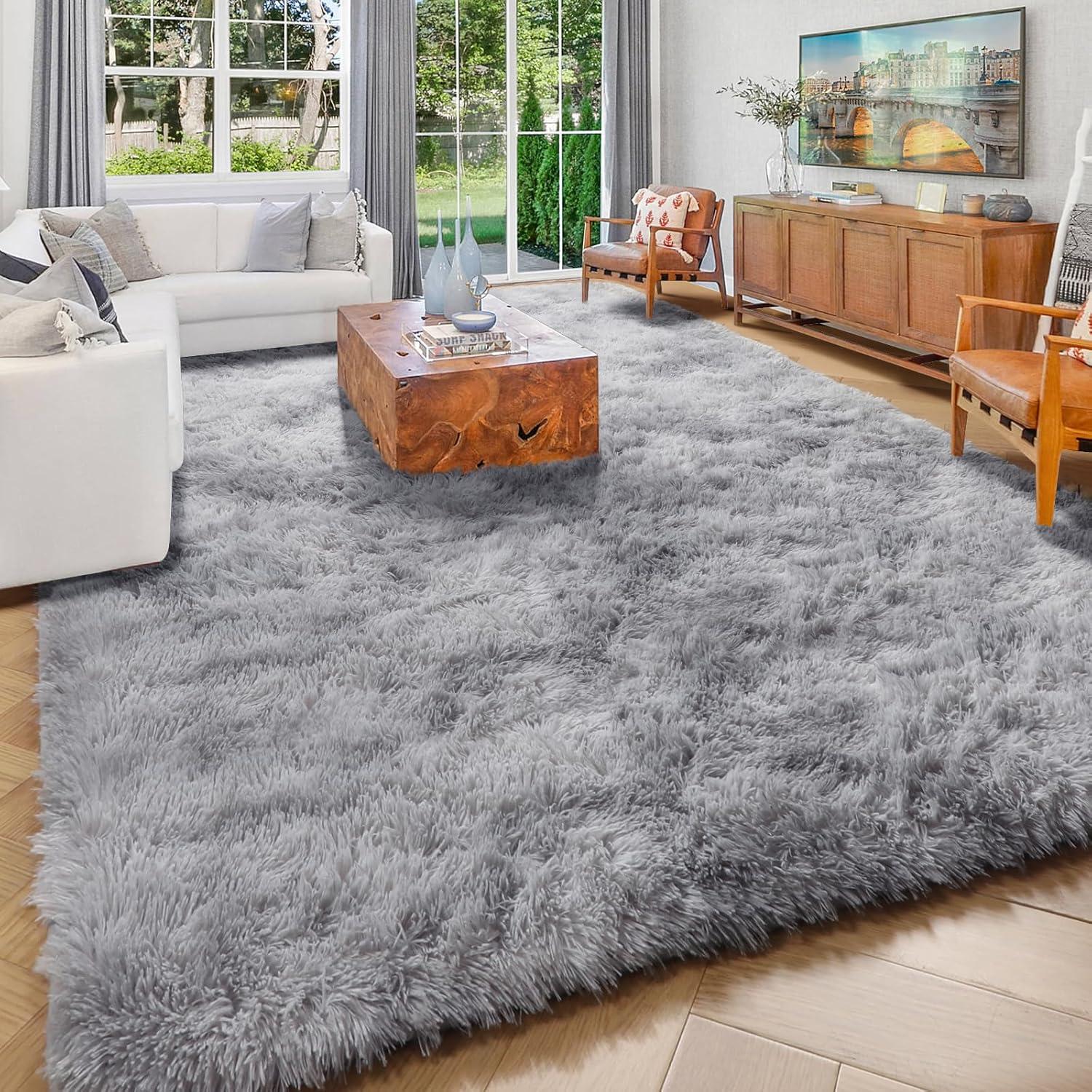 nuLOOM Cloud Shag Accent Rug, 3x5, Gray