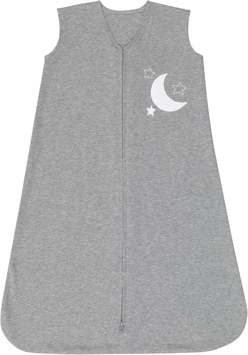 Lambs & Ivy Luna White/Gray Celestial Owl 4-Piece Nursery Baby Crib Bedding Set