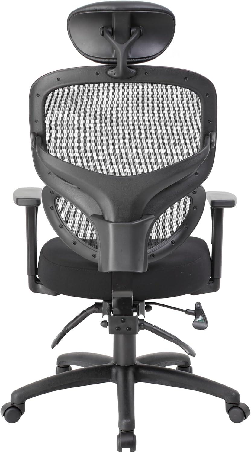 Boss Multi-Function Mesh Task Chair w/Headrest