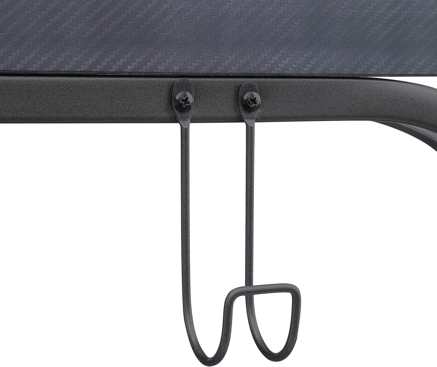 OSP Home Furnishings Reload 48-Inch Gaming Desk in Gray Steel Metal