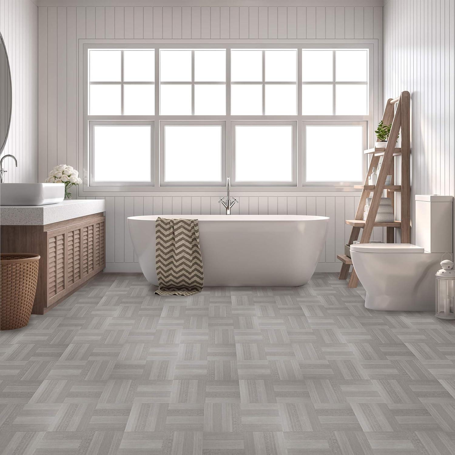 12" x 12" x 1.2mm Oak Vinyl Tile