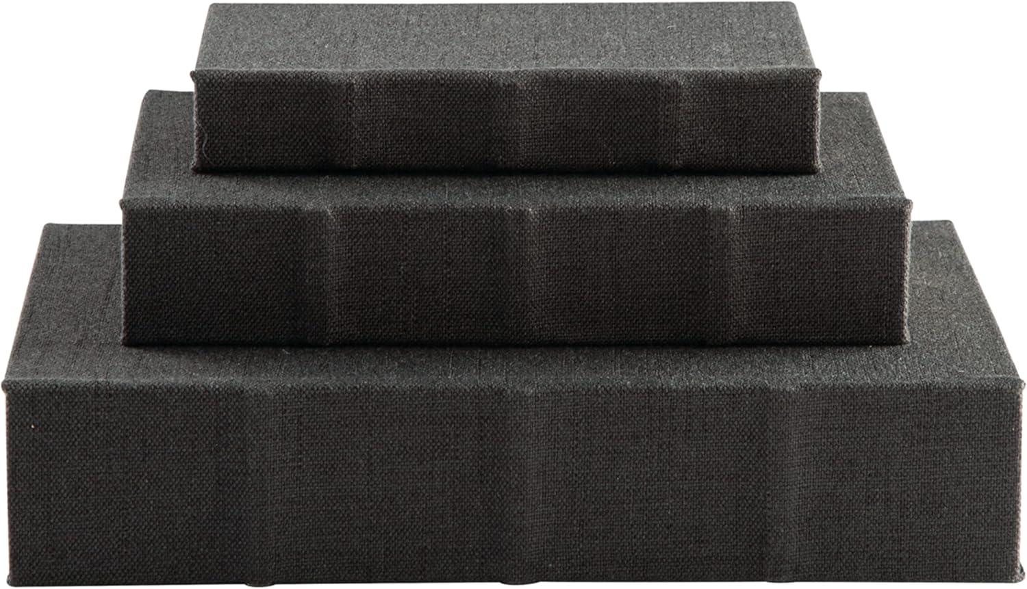 Kepir 3 Piece Fabric Book Box Set
