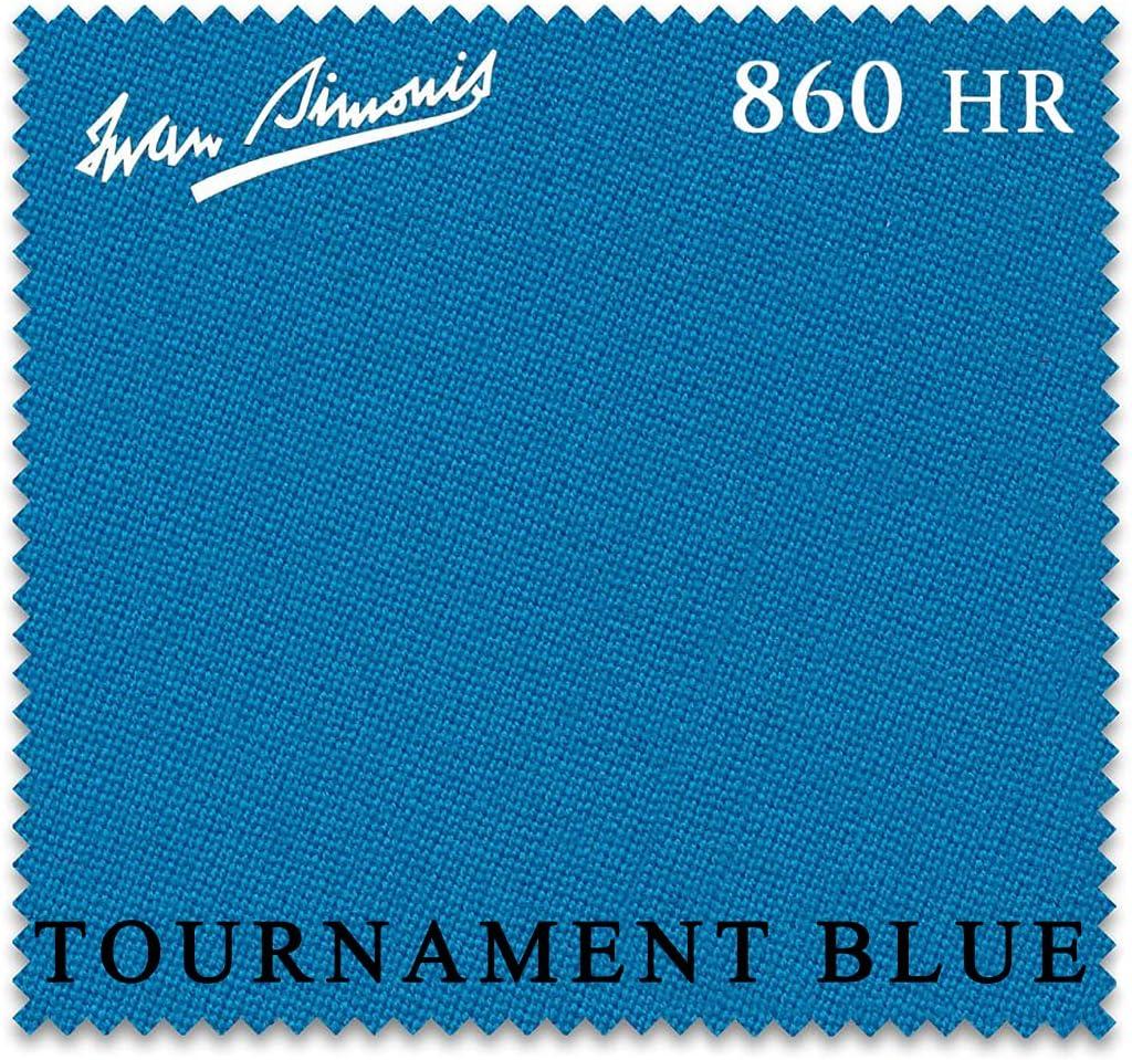 7' Simonis 860 Pool Billiard Table Cloth - Tournament Blue - AUTHORIZED DEALER