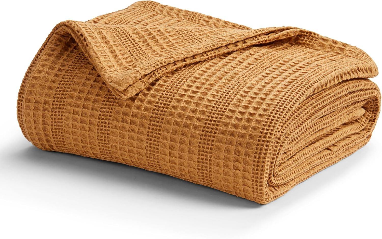 Amelia Waffle Throw Blanket