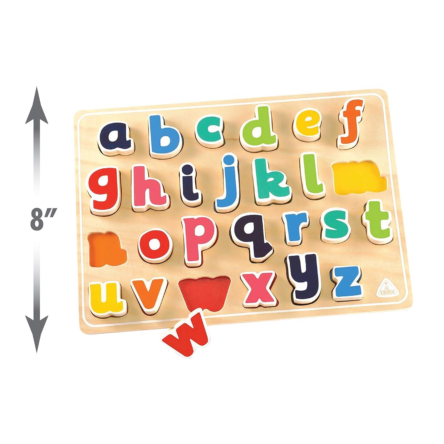 Early Learning Centre Alphabet Puzzle, Develops Hand Eye Coordination, Problem Solving, Learning to Read, Kids Toys for Ages 18 Month,  Exclusive