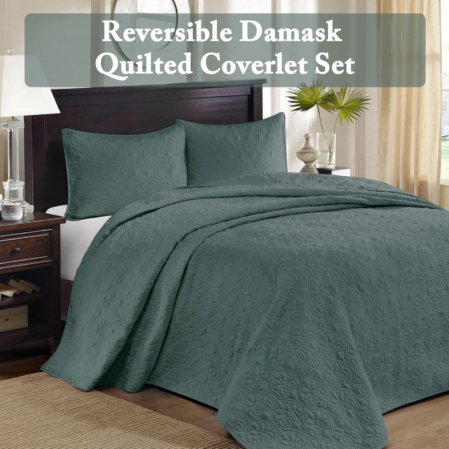 Madison Park Quebec Reversible Quilt Set