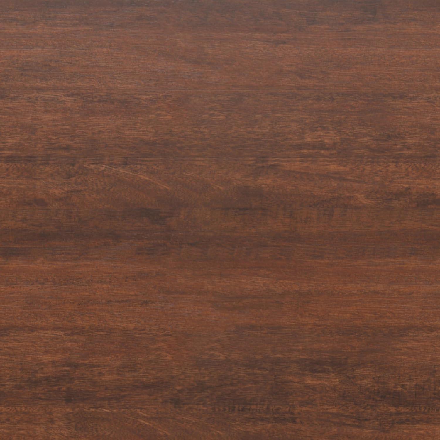 Hunter Solid Wood Top Metal Base Dining Table