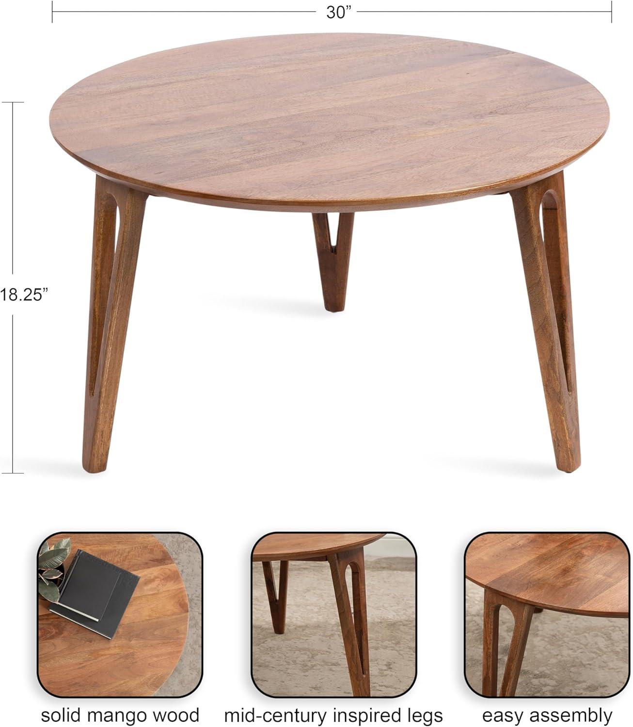 Kate and Laurel Kershaw Round Coffee Table