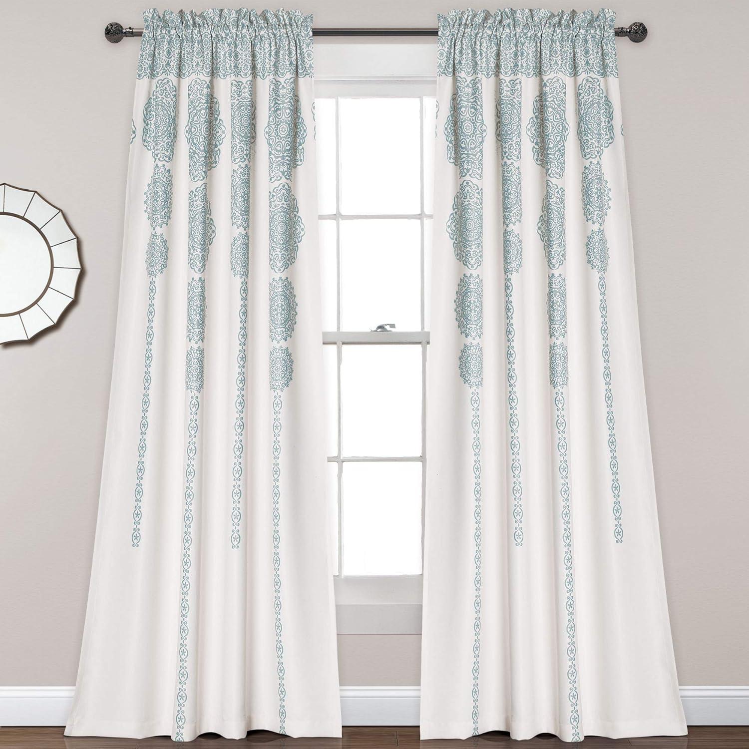 Bremond Polyester Room Darkening Curtain Pair (Set of 2)