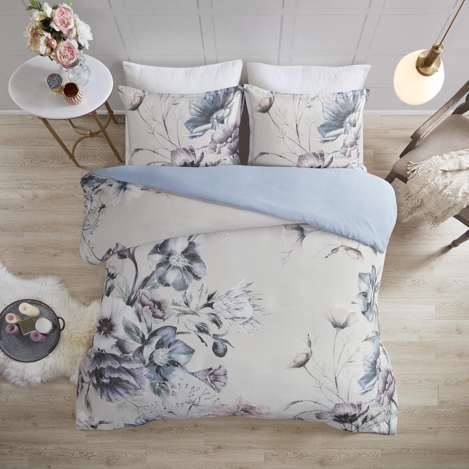 Maddy Cotton Printed Duvet Cover Set - Madison Park